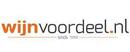 Wijnvoordeel.nl merklogo voor beoordelingen van eten- en drinkproducten