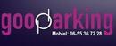 GoodParking Schiphol merklogo voor beoordelingen van autoverhuur en andere services