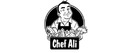 Chef Ali merklogo voor beoordelingen van eten- en drinkproducten