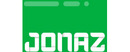 Jonaz merklogo voor beoordelingen van mobiele telefoons en telecomproducten of -diensten