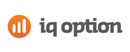IQ Option merklogo voor beoordelingen van financiële producten en diensten