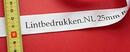 Lintbedrukken.nl merklogo voor beoordelingen van online winkelen voor Kantoor, hobby, feest & merch producten