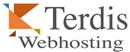 Terdis Webhosting merklogo voor beoordelingen van mobiele telefoons en telecomproducten of -diensten
