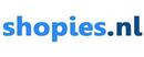 Shopies.nl merklogo voor beoordelingen van mobiele telefoons en telecomproducten of -diensten