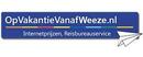 OpVakantieVanafWeeze.nl merklogo voor beoordelingen van reis- en vakantie-ervaringen