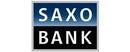 Saxo bank merklogo voor beoordelingen van financiële producten en diensten