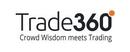 Trade360 merklogo voor beoordelingen van financiële producten en diensten