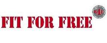 Fit for Free merklogo voor beoordelingen van dieet- en gezondheidsproducten