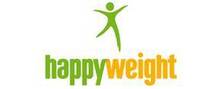 Happyweight merklogo voor beoordelingen van dieet- en gezondheidsproducten