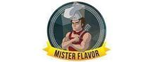 Mister Flavor merklogo voor beoordelingen van eten- en drinkproducten