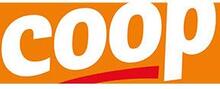 Coop merklogo voor beoordelingen van eten- en drinkproducten
