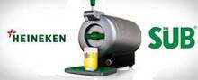 THE SUB | Heineken merklogo voor beoordelingen van eten- en drinkproducten