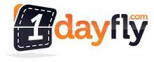 1DayFly merklogo voor beoordelingen van Voordeel, Winnen & Gratis
