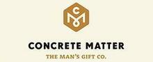Concrete Matter merklogo voor beoordelingen van Cadeauwinkels