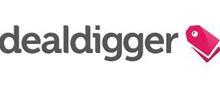 Dealdigger merklogo voor beoordelingen van Voordeel, Winnen & Gratis