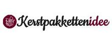 Kerstpakkettenidee merklogo voor beoordelingen van Fijne Feestdagen!