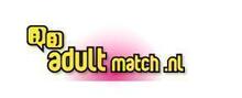 AdultMatch.nl merklogo voor beoordelingen van online dating