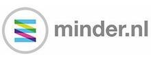 Minder.nl merklogo voor beoordelingen van energieleveranciers, producten en diensten