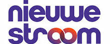 NieuweStroom merklogo voor beoordelingen van energieleveranciers, producten en diensten