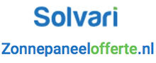 Solvari | Zonnepaneelofferte.nl merklogo voor beoordelingen van energieleveranciers, producten en diensten