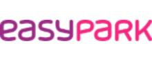 EasyPark merklogo voor beoordelingen van autoverhuur en andere services