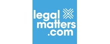LegalMatters.com merklogo voor beoordelingen van Werk en B2B