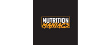 Nutrition Maniacs merklogo voor beoordelingen van dieet- en gezondheidsproducten