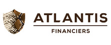Atlantis Financiers merklogo voor beoordelingen van financiële producten en diensten