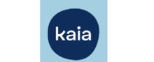 Kaia Health merklogo voor beoordelingen van dieet- en gezondheidsproducten