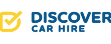 Discover Car Hire merklogo voor beoordelingen van autoverhuur en andere services