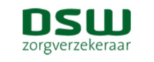 DSW Zorgverzekeraar merklogo voor beoordelingen van verzekeraars, producten en diensten