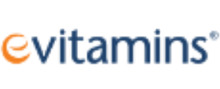 EVitamins merklogo voor beoordelingen van dieet- en gezondheidsproducten