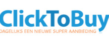 ClickToBuy merklogo voor beoordelingen van online winkelen voor Voordeel, Winnen & Gratis producten