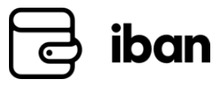 Iban Wallet merklogo voor beoordelingen van financiële producten en diensten
