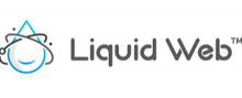 Liquid Web merklogo voor beoordelingen van mobiele telefoons en telecomproducten of -diensten
