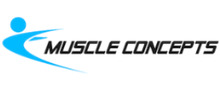 Muscle Concepts merklogo voor beoordelingen van dieet- en gezondheidsproducten