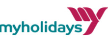 Myholidays merklogo voor beoordelingen van reis- en vakantie-ervaringen