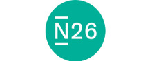 N26 merklogo voor beoordelingen van financiële producten en diensten