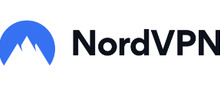 NordVPN merklogo voor beoordelingen van mobiele telefoons en telecomproducten of -diensten