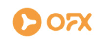 OFX merklogo voor beoordelingen van financiële producten en diensten