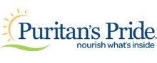 Puritans Pride merklogo voor beoordelingen van dieet- en gezondheidsproducten