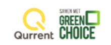 Qurrent (Greenchoice) merklogo voor beoordelingen van energieleveranciers, producten en diensten