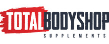 Totalbodyshop merklogo voor beoordelingen van dieet- en gezondheidsproducten