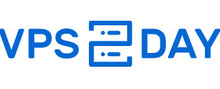VPS2day merklogo voor beoordelingen van mobiele telefoons en telecomproducten of -diensten