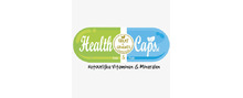 Healthcaps merklogo voor beoordelingen van eten- en drinkproducten