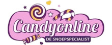 Candyonline merklogo voor beoordelingen van eten- en drinkproducten
