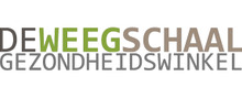De Weegschaal GezondheidsWinkel merklogo voor beoordelingen van dieet- en gezondheidsproducten