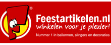 Feestartikelen.nl merklogo voor beoordelingen van online winkelen voor Kantoor, hobby, feest & merch producten