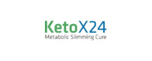 KetoX24 merklogo voor beoordelingen van dieet- en gezondheidsproducten
