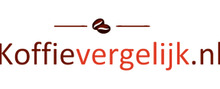 Koffievergelijk.nl merklogo voor beoordelingen van eten- en drinkproducten
